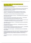 ACG FINAL PAPER 2025&sol;2026 QUESTIONS AND SOLUTION RATED A&plus;