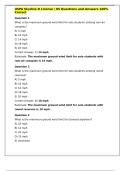 USPA Skydive D License &vert; 85 Questions and Answers 100&percnt; Correct