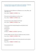 SW 3761-03 FINAL EXAM &vert; QUESTIONS AND ANSWERS &vert; VERIFIED  ANSWERS &lpar;100&percnt; CORRECT&rpar; &vert; LATEST EXAM UPDATE 