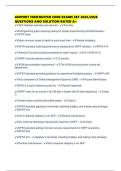 AIRPORT FIREFIGHTER CORE EXAMS SET 2025&sol;2026 QUESTIONS AND SOLUTION RATED A&plus;