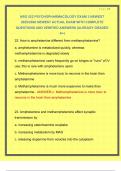 NSG 522 PSYCHOPHARMACOLOGY EXAM 3 NEWEST 2025&sol;2026 NEWEST ACTUAL EXAM WITH COMPLETE QUESTIONS AND VERIFIED ANSWERS &vert;ALREADY GRADED A&plus;&vert;