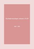 schema's praktische psychofarmacologie 19&sol;20&excl;