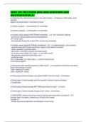 ANAT 100 TEST PAPER 2025&sol;2026 QUESTIONS AND SOLUTION RATED A&plus;