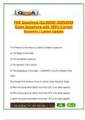 FAE Exam Questions &ndash; 2025&sol;2026 &vert; 100&plus; Verified Q&A &vert; Pump Operation&comma; Friction Loss&comma; Nozzle Pressure&comma; Drafting & Hydraulics