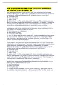 ASE A1 COMPREHENSIVE EXAM 2025&sol;2026 QUESTIONS WITH SOLUTIONS MARKED A&plus;