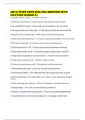 ASE A1 STUDY GUIDE 2025&sol;2026 QUESTIONS WITH SOLUTIONS MARKED A&plus;