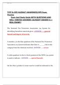 TCFP & GFD Hazmat Awareness&sol;Ops Exam 2025 &ndash; Practice Test and Study Guide with Verified Questions and Answers &lbrack;Already Graded A&plus; Real Exam&rsqb;