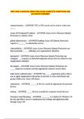 WGU D084&sol; D084 PACKAGED EXAMS&colon; QUESTIONS AND FULLY VERIFIED ANSWERS