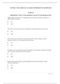 TEST BANK For Data Analytics for Accounting&comma; 3rd Edition by Vernon Richardson&comma; Verified Chapters 1 - 9&comma; Complete latest updated Version&period;