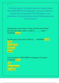 TCIS-Therapeutic Crisis Intervention For Schools Actual  Exam 2025-2026&sol;TCIS-Therapeutic Crisis Intervention For  Schools Exam Preparation&sol;TCIS-Therapeutic Crisis  Intervention For Schools Practice Exam With Questions And  Correct Answers