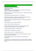 CALIFORNIA BARBER FINAL PAPER 2025&sol;2026 QUESTIONS AND SOLUTION RATED A&plus;