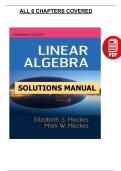 Solutions Manual &ndash; Linear Algebra &lpar;Elizabeth S&period; Meckes & Mark W&period; Meckes&rpar;