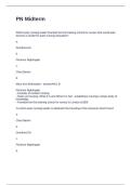 PN Midterm Questions and Answers Latest Updated