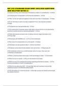 ENT 2113 STANDARD EXAM SHEET 2025&sol;2026 QUESTIONS AND SOLUTION RATED A&plus;