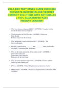 UCLA EKG TEST STUDY GUIDE 2025&sol;2026  ACCURATE QUESTIONS AND VERIFIED  CORRECT SOLUTIONS WITH RATIONALES  &vert;&vert; 100&percnt; GUARANTEED PASS  <RECENT VERSION> 