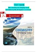 Test Bank for Hill's Chemistry for Changing Times 15th Edition by John Hill&comma; Terry McCreary & Rill Reuter &lpar;2025&ndash;2026 Edition&rpar;