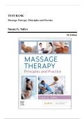 Test Bank - Massage Therapy-Principles and Practice&comma; 7th Edition &lpar;Salvo&comma; 2023&rpar;&comma; Chapter 1-30 &vert; All Chapters
