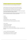 PSYC 3402 Test 3 Questions with Correct Answers Latest Update 2025-2026