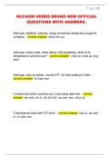 NCCAOM HERBS BRAND NEW OFFICIAL  QUESTIONS WITH ANSWERS&period; 