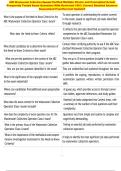 ABC Wastewater Collection Operator Verified Multiple Choice and Conceptual Actual Frequently Tested Exam Questions With Reviewed 100&percnt; Correct Detailed Answers   Guaranteed Pass&excl;&excl;Current Update&excl;&excl; 