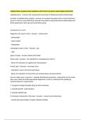 Cephalometric Analysis Exam Questions with Correct Answers Latest Update 2025-2026