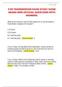 PJM TRANSMISSION EXAM STUDY GUIDE  BRAND NEW OFFICIAL QUESTIONS WITH  ANSWERS&period;