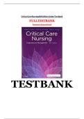 Critical Care Nursing&colon; Diagnosis and Management&comma; 8th Edition   Authors&colon; Linda D&period; Urden&comma; Kathleen M&period; Stacy&comma; and Mary E&period; Lough