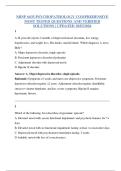 NRNP 6635-PSYCHOPATHOLOGY COMPREHENSIVE  MOST TESTED QUESTIONS AND VERIFIED  SOLUTIONS &vert; UPDATED 2025&sol;2026