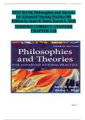 Philosophies and Theories for Advanced Nursing Practice &lpar;4th Edition&rpar; &ndash; Janie B&period; Butts & Karen L&period; Rich &vert; Complete Test Bank with Verified Answers