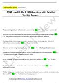 ASNT Level III&colon; Ch&period; 4 &lpar;RT&rpar; Questions with Detailed  Verified Answers