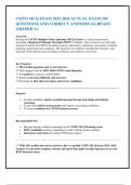 CMTO MCQ EXAM 2025-2026 ACTUAL EXAM 250  QUESTIONS AND CORRECT ANSWERS &vert;ALREADY GRADED A&plus; 