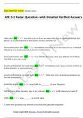 ATC 3-2 Radar Questions with Detailed Verified Answers