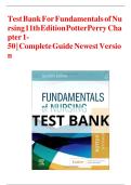 TEST BANK FOR Fundamentals of Nursing 11th Edition by Patricia A&period; Potter&comma; Anne G&period; Perry ISBN&colon;978-0323810340 A&plus; GRADE ASSURED&excl;&excl;&excl;&excl;&excl;&excl;&excl; GUARANTEED PASS&excl;&excl;&excl;&excl;&excl; YOUR ULTIMATE GUIDE&excl;&excl;&excl;&excl;&excl;