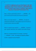CCIFP Certification Exam Test Bank with 300  Questions and Correct Answers with Rationales&sol;  CCIFP Final Exam Prep&sol; Certified Construction  Industry Financial Professional Test 