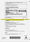 Pearson Edexcel Level 3 GCE HISTORY Advanced Subsidiary PAPER 1&colon; Breadth study with interpretations Option 1G&colon; Germany and West Germany&comma; 1918&ndash;89 QP MAY 2025