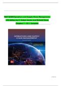TEST BANK For Operations and Supply Chain Management&comma; 17th Edition by &lpar;F&period; Robert Jacobs&comma; 2024&rpar;&comma; Verified Chapters 1 - 22&comma; Complete Newest Version&comma; ISBN10&colon; 1265071276 &vert; ISBN13&colon; 9781265071271