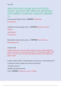 AHA PALS Final Exam &vert; Study Guide and Test Prep &vert; 90&plus; Verified Questions with Correct Answers &vert; Already Graded A&plus;