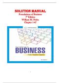 Foundations of Business &lpar;7th Edition&rpar; &ndash; Solution Manual by William M&period; Pride&comma; Robert J&period; Hughes & Jack R&period; Kapoor ISBN 9780357717943