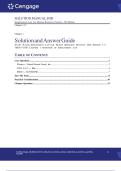 SOLUTION MANUAL FOR Employment Law for Human Resource Practice&comma; 7th Edition by David J&period; Walsh All Chapter 1-17