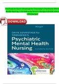 Davis Advantage for Townsend&rsquo;s Psychiatric Mental Health Nursing &ndash; 11th Edition &lpar;Karyn I&period; Morgan&comma; RN&comma; MSN&comma; APRN-CNS&rpar; &vert; Complete Test Bank &vert; Verified All Chapters &vert; Comprehensive Mental Health Nursing Exam Resource &vert; 2025&sol;2026 Edition