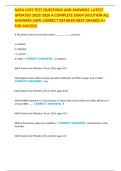 NAFA CAFS TEST QUESTIONS AND ANSWERS  LATEST UPDATED 2025&sol;2026 A COMPLETE EXAM SOLUTION ALL ANSWERS 100&percnt; CORRECT DETAILED BEST GRADED A&plus; FOR SUCCESS