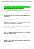 Willow IP Admin 1 Exam Questions & Answers Latest Update Graded A&plus;