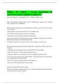 Willow IP Admin 1 Exam Questions & Answers Latest Update Graded A&plus;