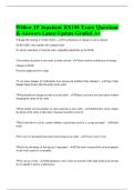 Willow IP Inpatient RX100 Exam Questions & Answers Latest Update Graded A&plus;