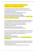 NCSBN NCLEX TEST BANK EXAM QUESTIONS & ANSWERS&comma; 100&percnt; RATED&vert;&vert; 2025 UPDATED&period;