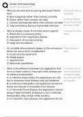 Cardiac Pathophysiology &sol; Nursing Notes & Review &sol; Score 100&percnt; &sol; 2025 New Version