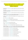 ARMY OCS STUDY GUIDE WITH ALL CORRECT & 100&percnt; VERIFIED ANSWERS&vert;ACTUAL COMPLETE EXAM&vert; ALREADY GRADED A&plus;