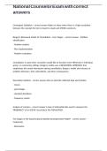 National Counselor Exam with correct answers&period;