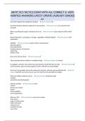 ARMY OCS TACTICS EXAM WITH ALL CORRECT & 100&percnt; VERIFIED ANSWERS&vert;LATEST UPDATE&vert;ALREADY GRADED A&plus;