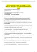 OCS EXAM NERVES WITH ALL CORRECT & 100&percnt; VERIFIED ANSWERS&vert;LATEST VERSION&vert;UPDATED TO PASS